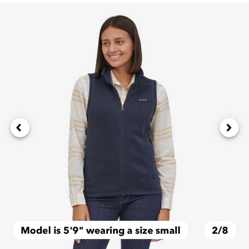 Small - Navy - Patagonia Better Sweater Vest